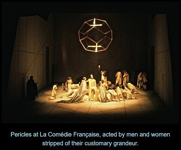 Pericles, directed by Terrry Hands at La Comédie Française, 1974