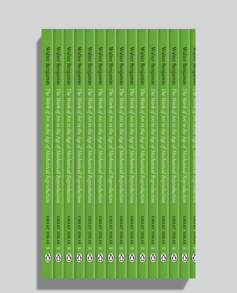 Walter Benjamin: The Work of Art in the Age of Mechanical Reproduction, 2008
