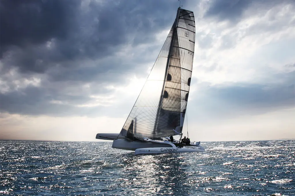 Carbon 3 40ft  racing trimaran, 2012