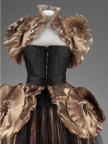 Renaissance Cloth of Gold Crinoline, in The Vulgar, 1981