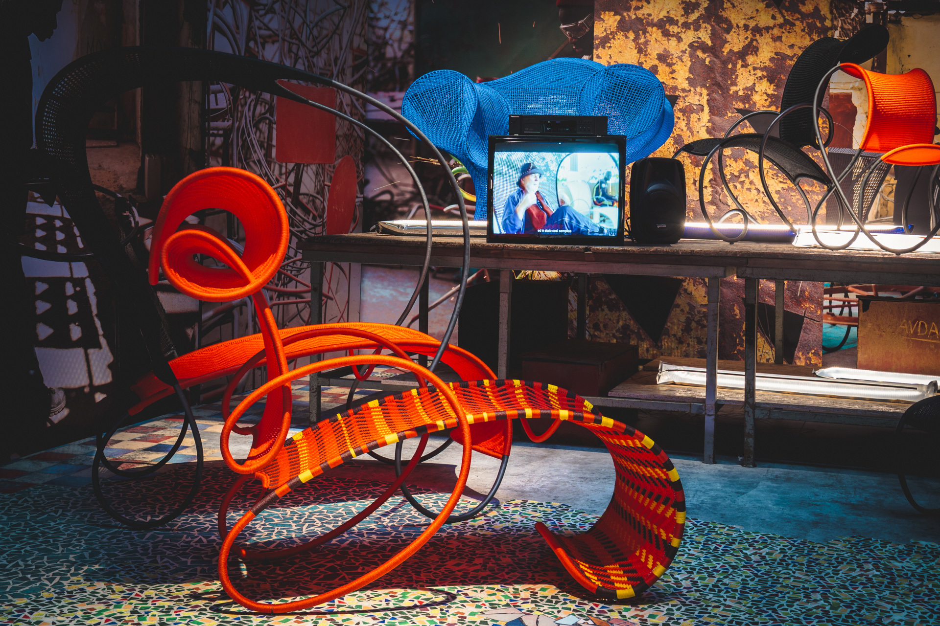 The Modou Collection, made for Moroso M’afriqu, 2019