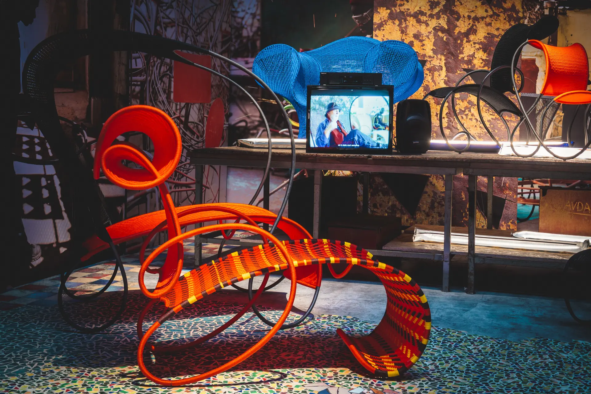 The Modou Collection, made for Moroso M’afriqu, 2019