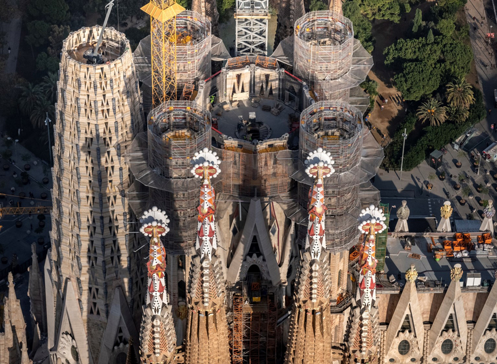 Gaudi&rsquo;s masterpiece, the church of Sagrada Familia, 2015 - 2026